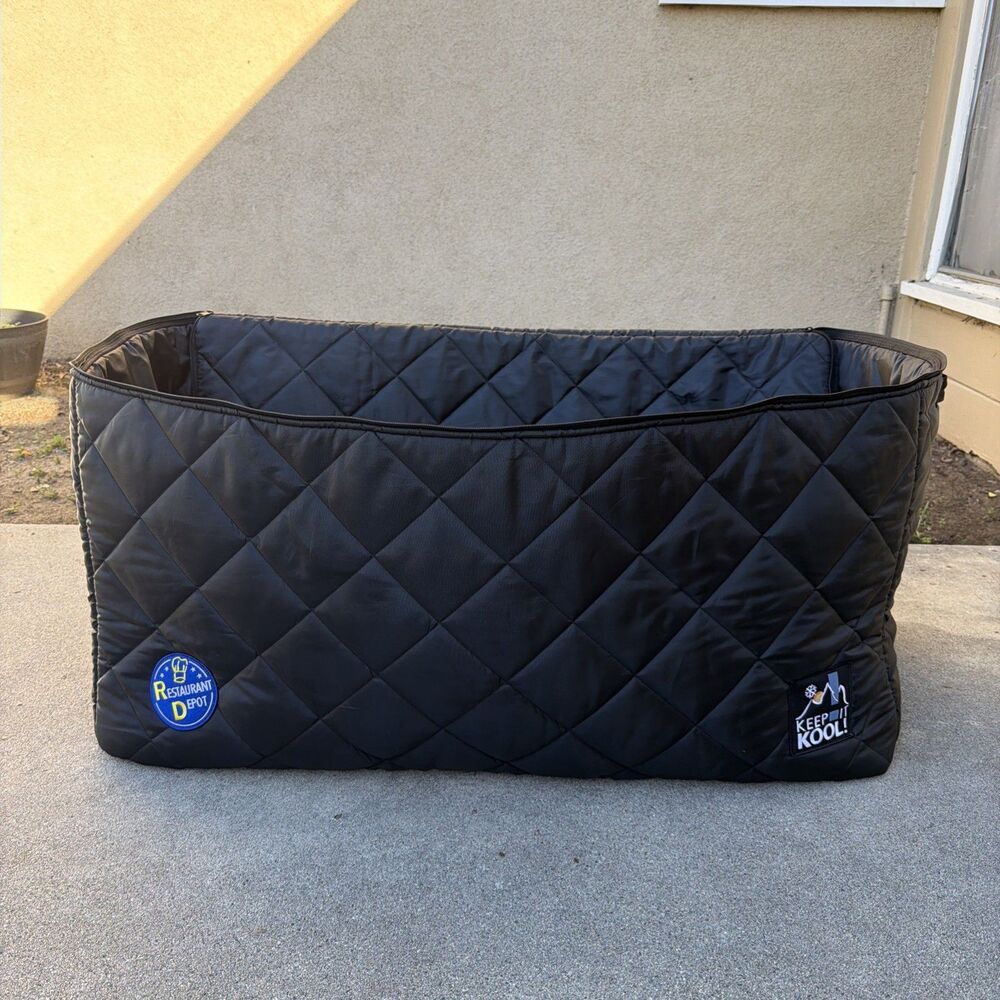 RefrigiWear Insulated Food Delivery Storage Bag 42x20x20 Structured